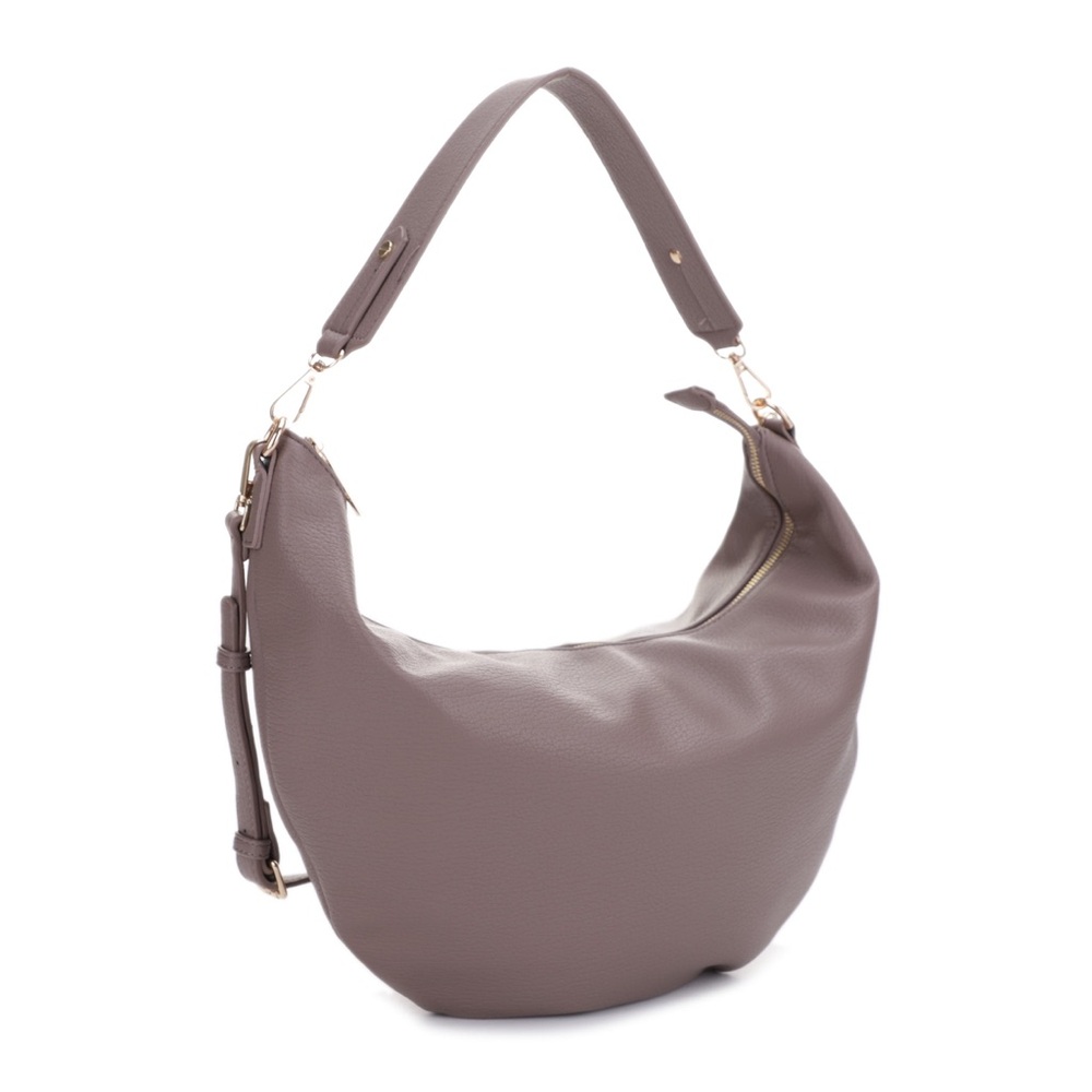 Anthropologie Mali & Lili Megan Mushroom Crescent Sling Hobo Double Strap